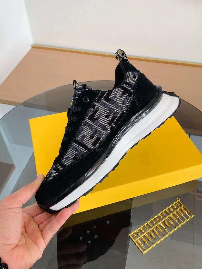 Factory price 442 (fendi) New style casual 👊🏻 upper 🇮🇹 imported cowhide fabric 🇩🇪 lining imported breathable mesh lining. The original outsole is molded to reflect the identity of every man, and the upper foot is stable and elegant🚶🏻🚶🏻High-end customized original version📯No matter the wind or rain, the shoe last remains unchanged and can withstand the verification of time🔍️,🔵 Size: 38-44